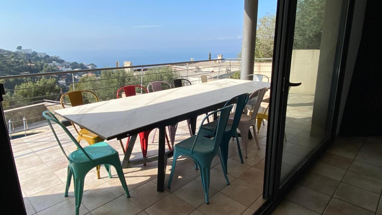 Villa Familiale Piscine Privee Et Magnifique Vue Mer Roses Exterior foto
